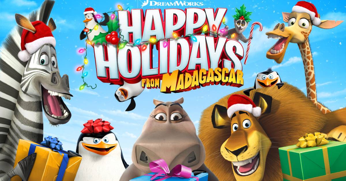 Dreamworks Classici Per Le Feste Buon Natale Madagascar