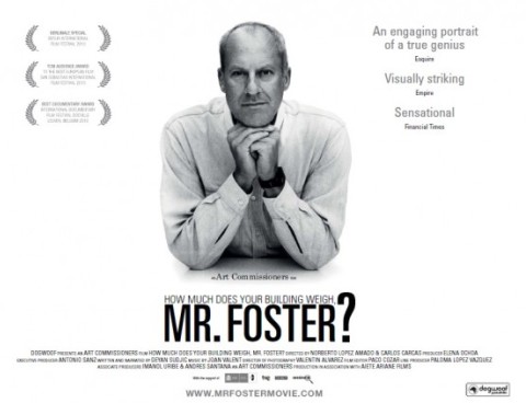 How much does your building weigh, Mr. Foster (poster)