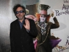 Tim Burton alla premiere di Alice in Wonderland