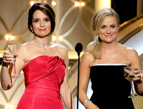 Verso Sud 9 - Tina Fey Amy Poheler Golden Globes 2015